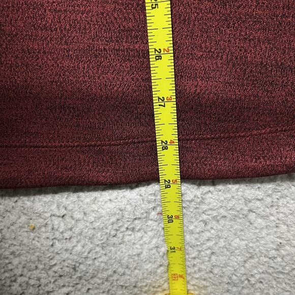 Iowa State Cyclones Jacket Mens Large Red Nike 1/4 Zip Football ISU Dri-Fit - Picture 13 of 13